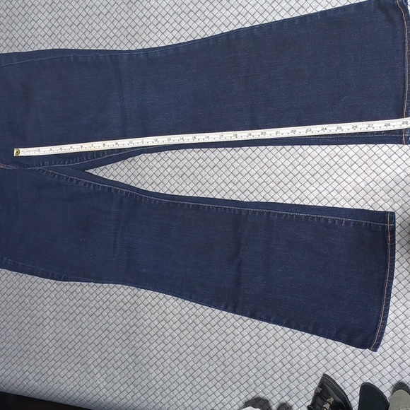Gap 1969 size 29s Curvy Dark Blue Denim Jeans Pants - Picture 8 of 9